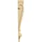 Ekena Millwork 6 3/4"W x 4 1/4"D x 27 1/2"H Extra Large Acanthus Pilaster Corbel, Maple CORW07X04X27PAMA - alternate 2